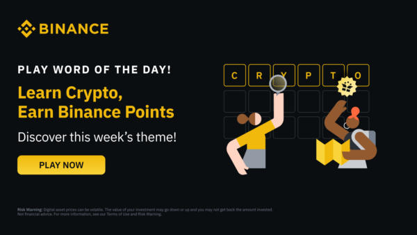 Binance Word Of The Day Game Answer 29 March 2024